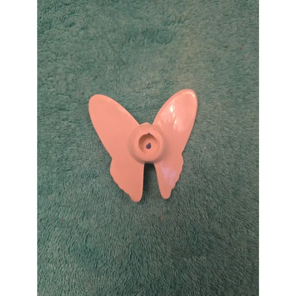 Hand Painted Porcelain Floral Butterfly Lasting Products USA